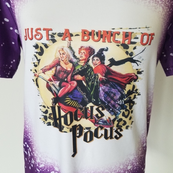 Hocus Pocus Faux Bleached T Shirt - Picture 2 of 4